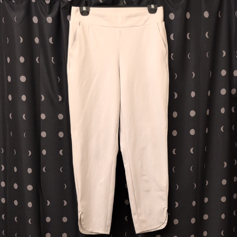 Elegant Cream Women's Pants